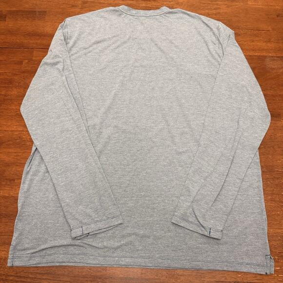 The North Face Long Sleeve Crew Neck Tshirt Gray Men's XL Outdoor - Picture 6 of 7